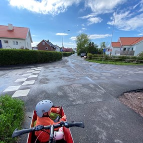 Övergångsställe eller gångpassage, 30 km/h